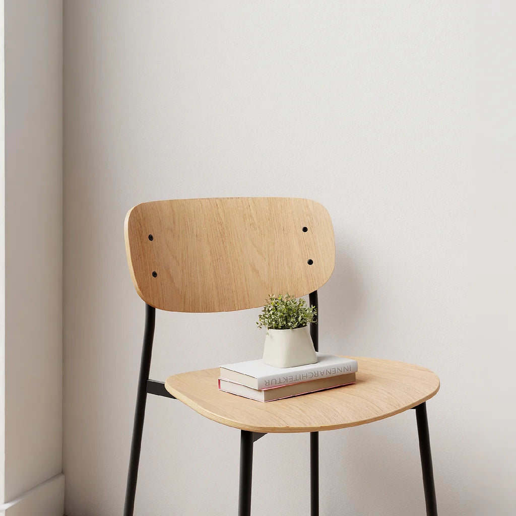 COZONI Dorian Stackable Dining Chair Set of 2
