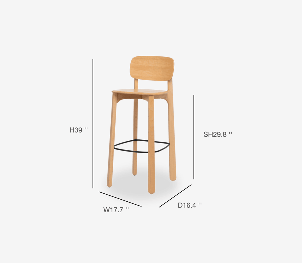 COZONI Cooper Bar Stool 29.8'' - COZONI US