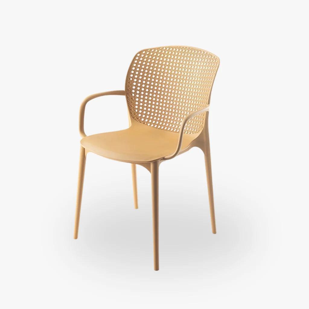 COZONI Fabian Outdoor Stackable Dining Chair Set of 2 - COZONI US