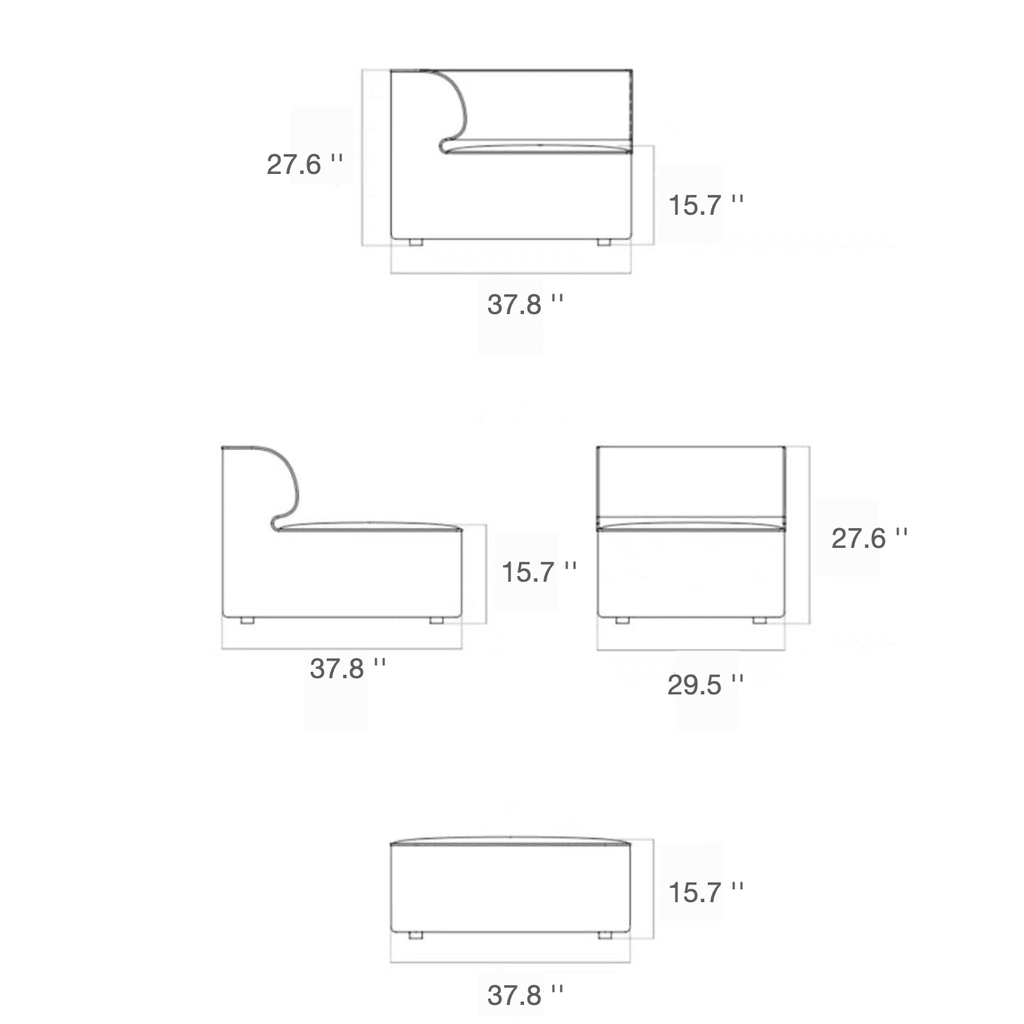 COZONI Kama Modular Sofa - COZONI US
