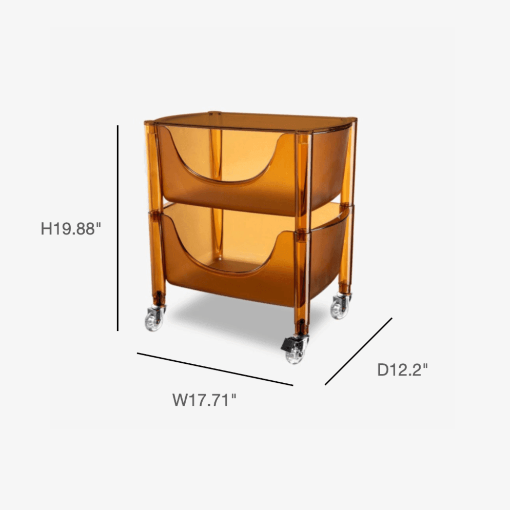 COZONI Stackable 2-Drawer Trolley