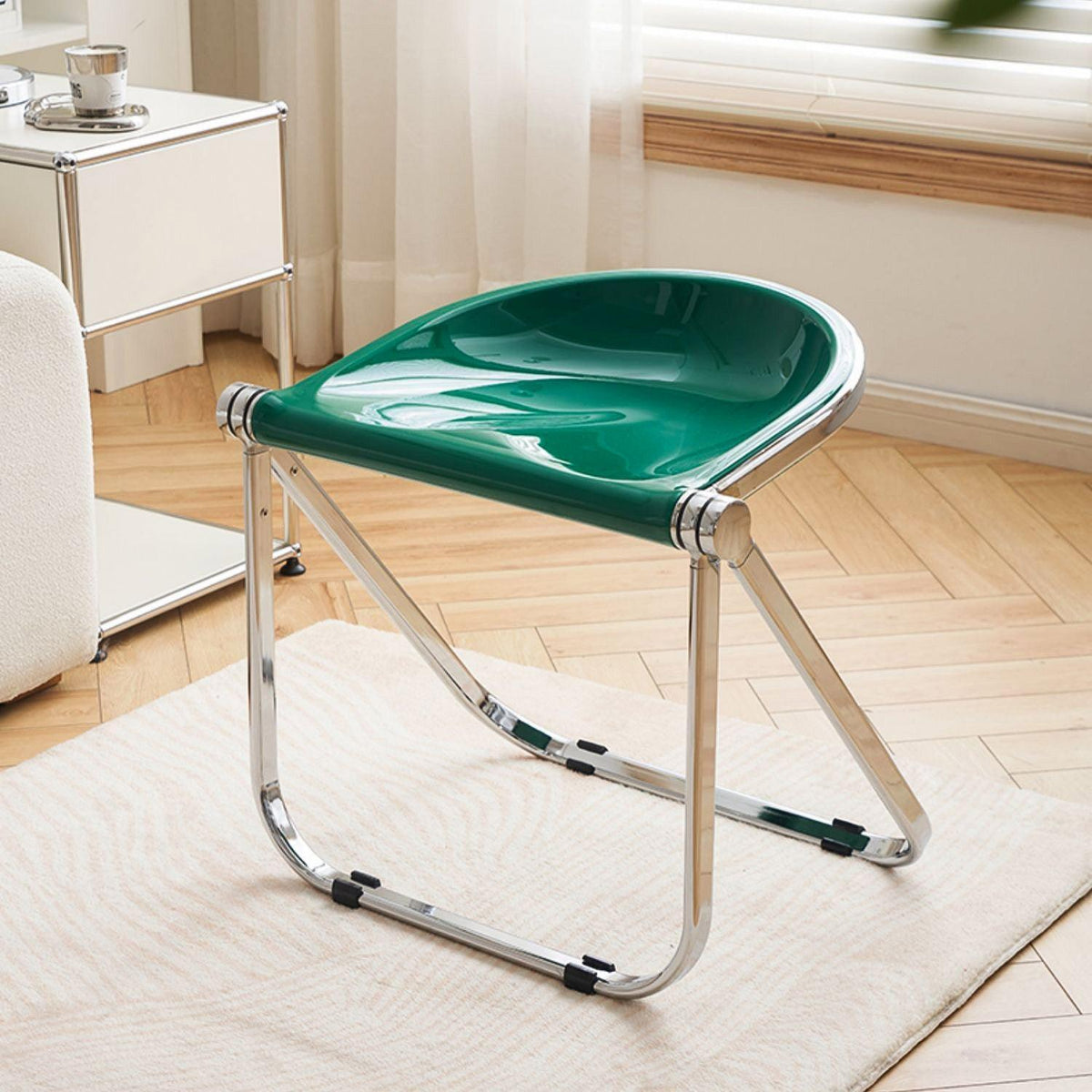 COZONI Folding Stool | Pluff Stool Style Low Back Mid COZONI Folding Stool | Pluff Stool Style Low Back Mid