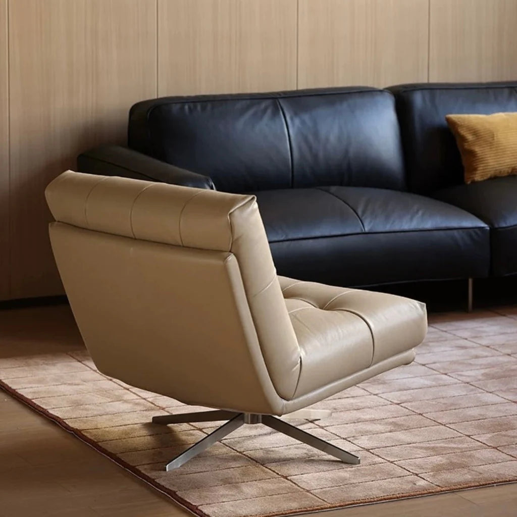 COZONI Biancca Swivel Lounge Chair