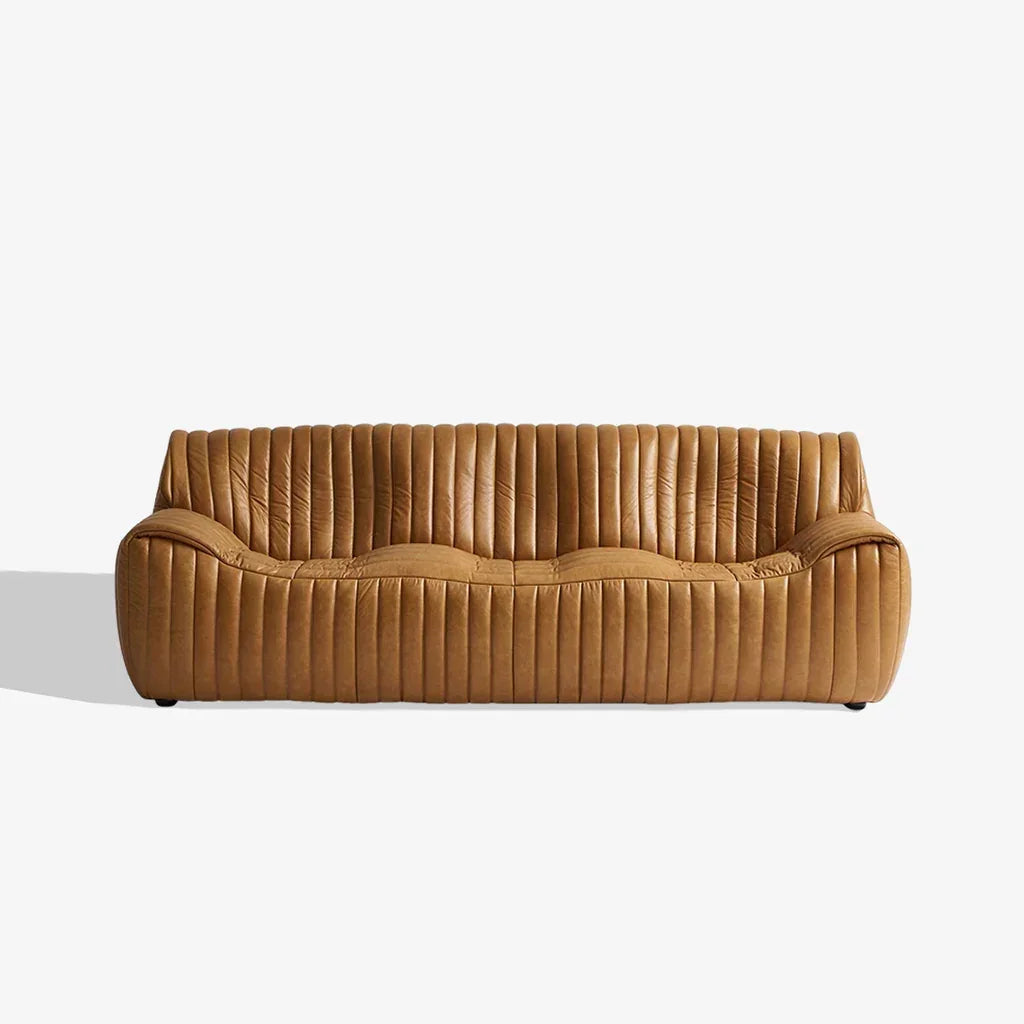 COZONI Caspian 3 Seater Leather Sofa