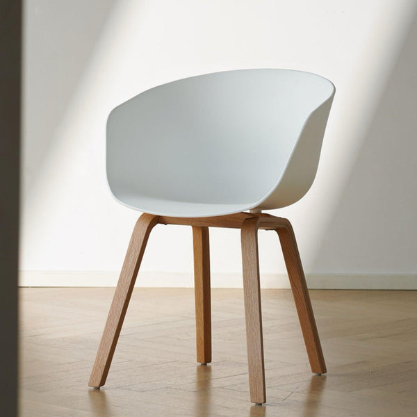 COZONI Nemo Dining Chair with Natural Timber Legs