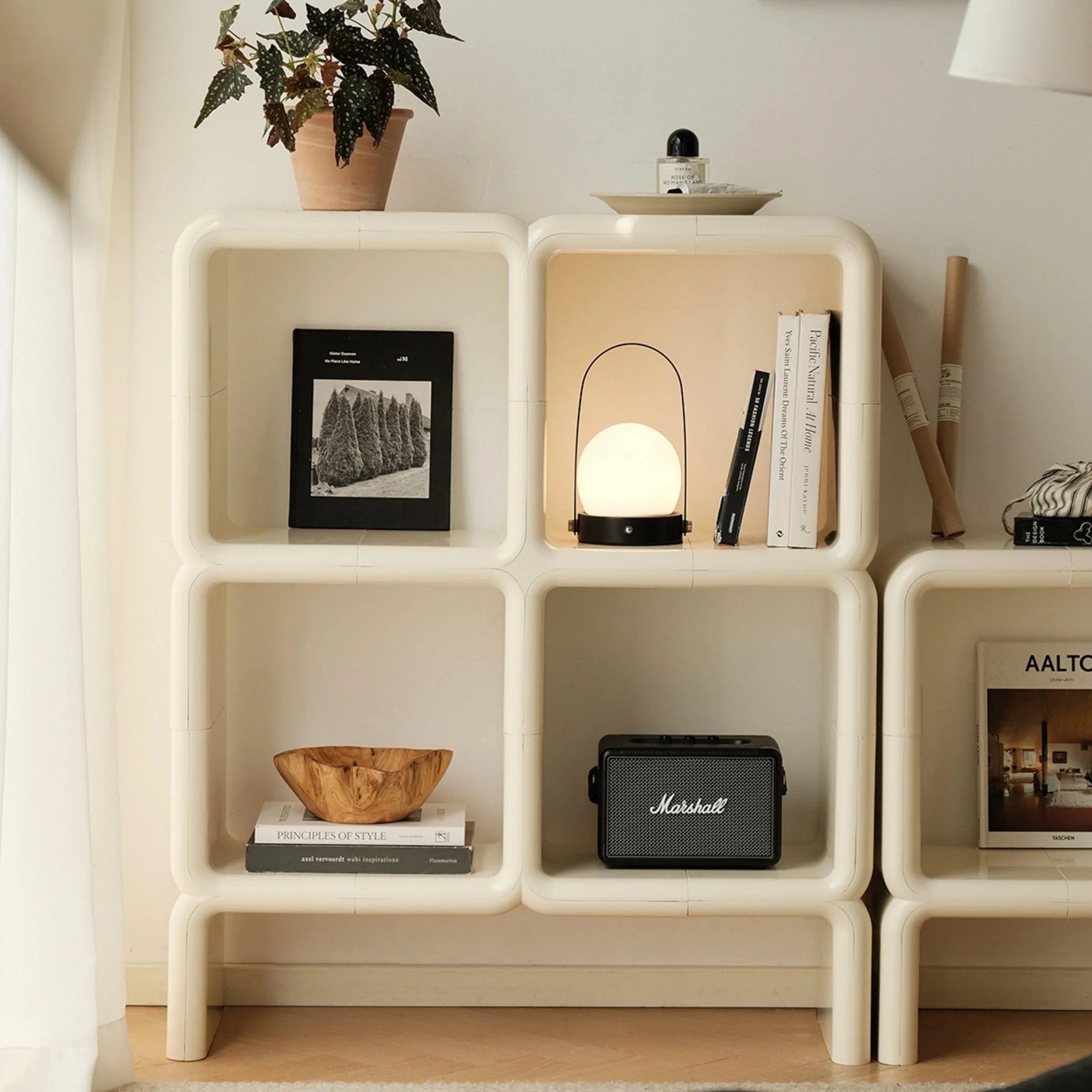 COZONI Modular Narro Shelving Unit |Console bookcase|Umbo Style