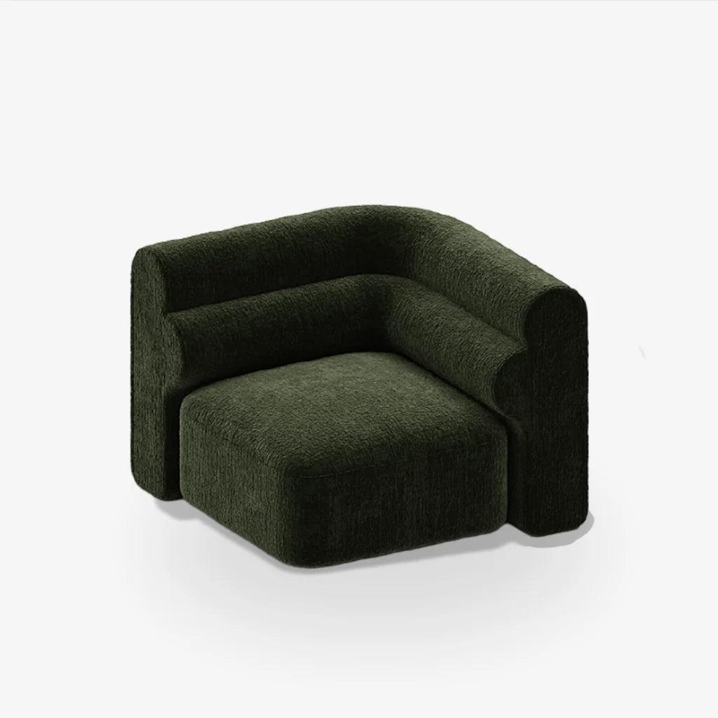 COZONI Wayne Modular Sofa - Dark Green