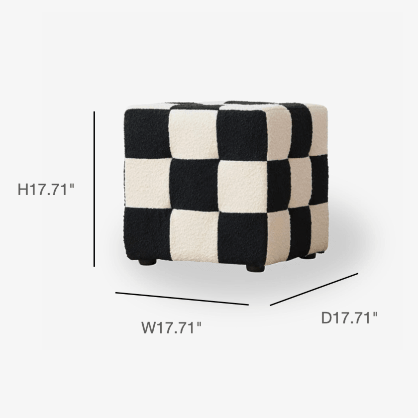 COZONI Checkerboard Stool