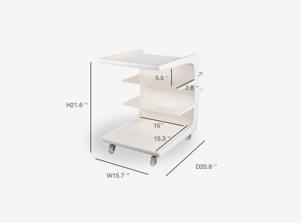 COZONI Cleo Food Trolley | Bar Cart