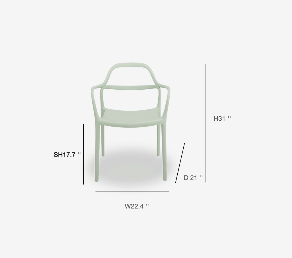 COZONI Hazel Stackable Dining Chair - COZONI US