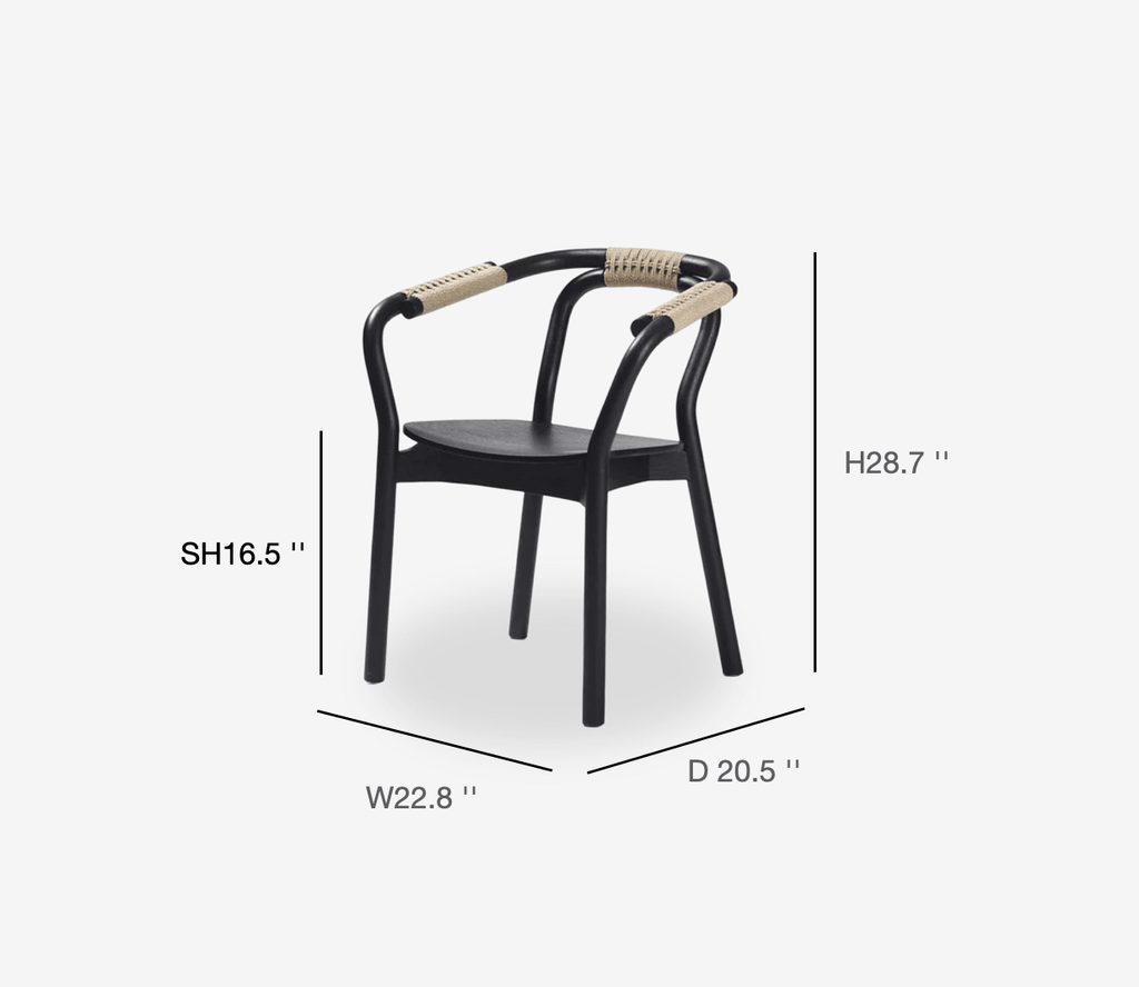 COZONI Kaito Knot Dining Chair - COZONI US