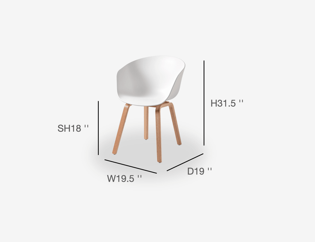 COZONI Nemo Dining Chair with Natural Timber Legs - COZONI US