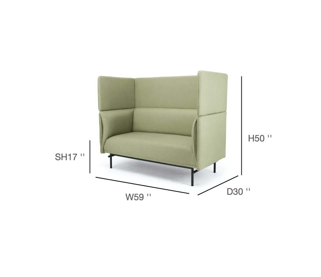 COZONI Otto Privacy Lounge Sofa - COZONI US