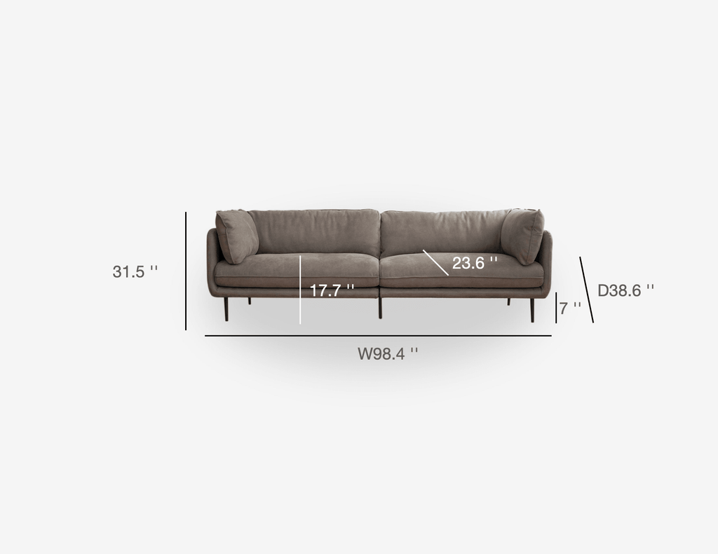 COZONI Pearce Sofa - 4 seater - COZONI US