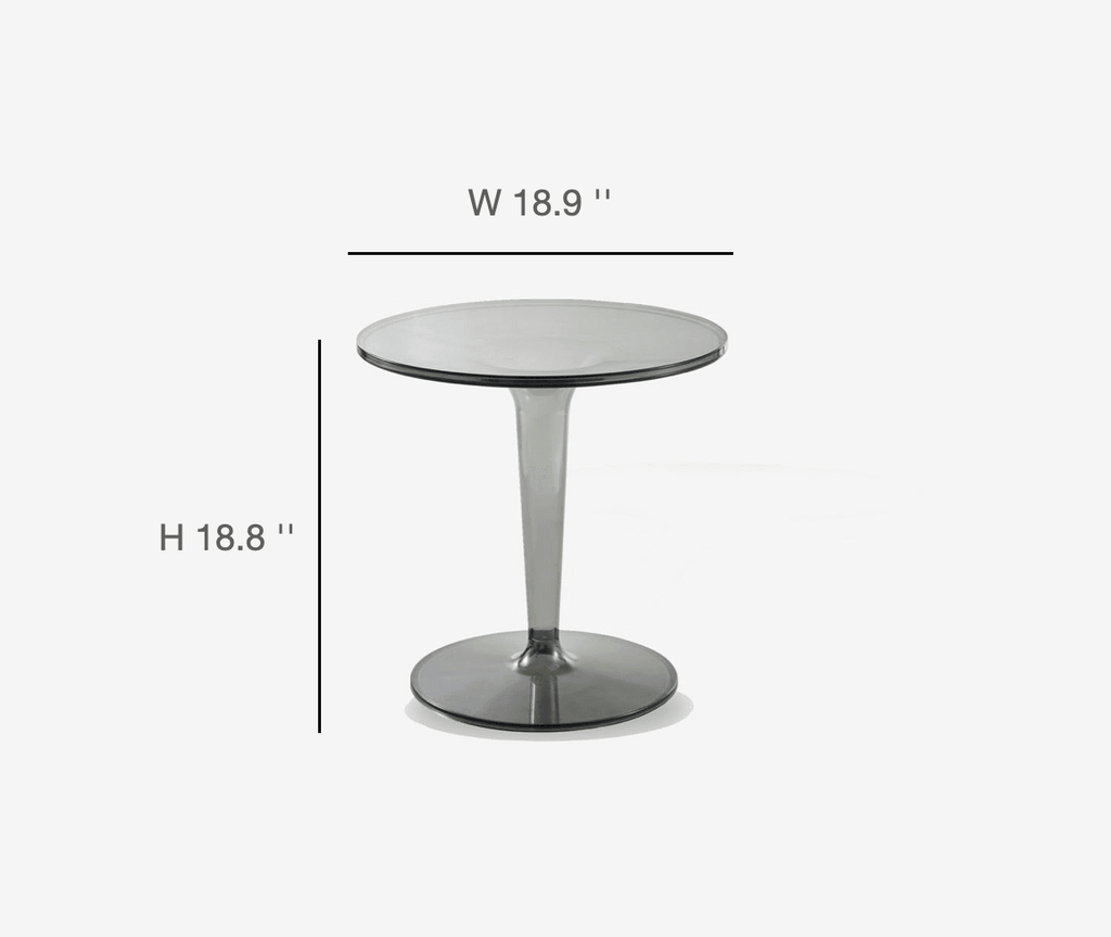 COZONI Transparent Side Table - COZONI US