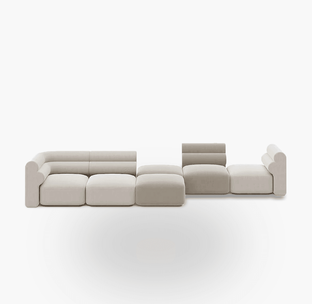 COZONI Wayne Modular Sofa - Ivory