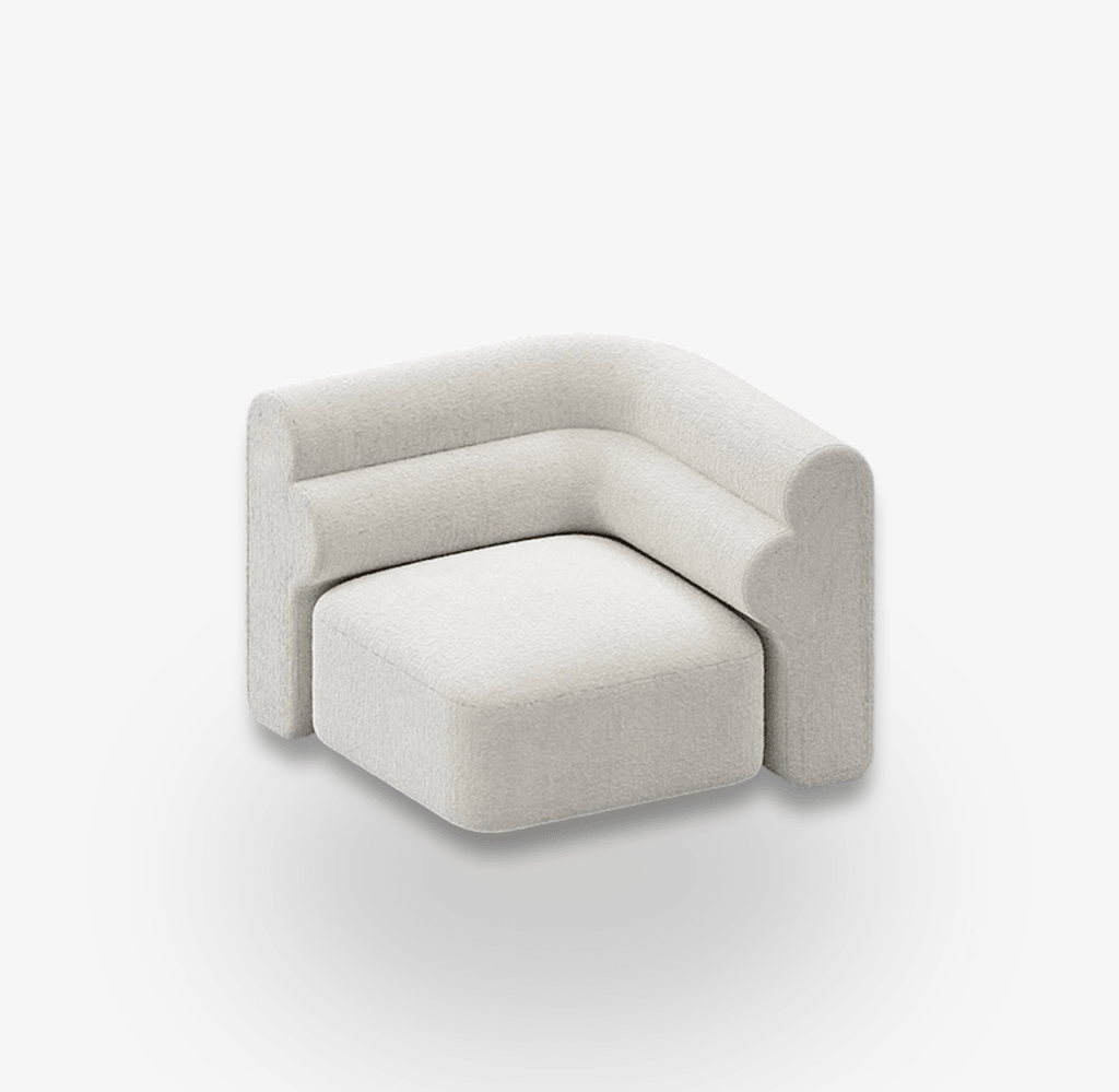 COZONI Wayne Modular Sofa - Ivory