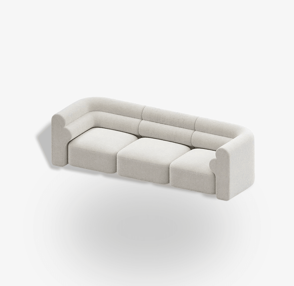 COZONI Wayne Modular Sofa - Ivory