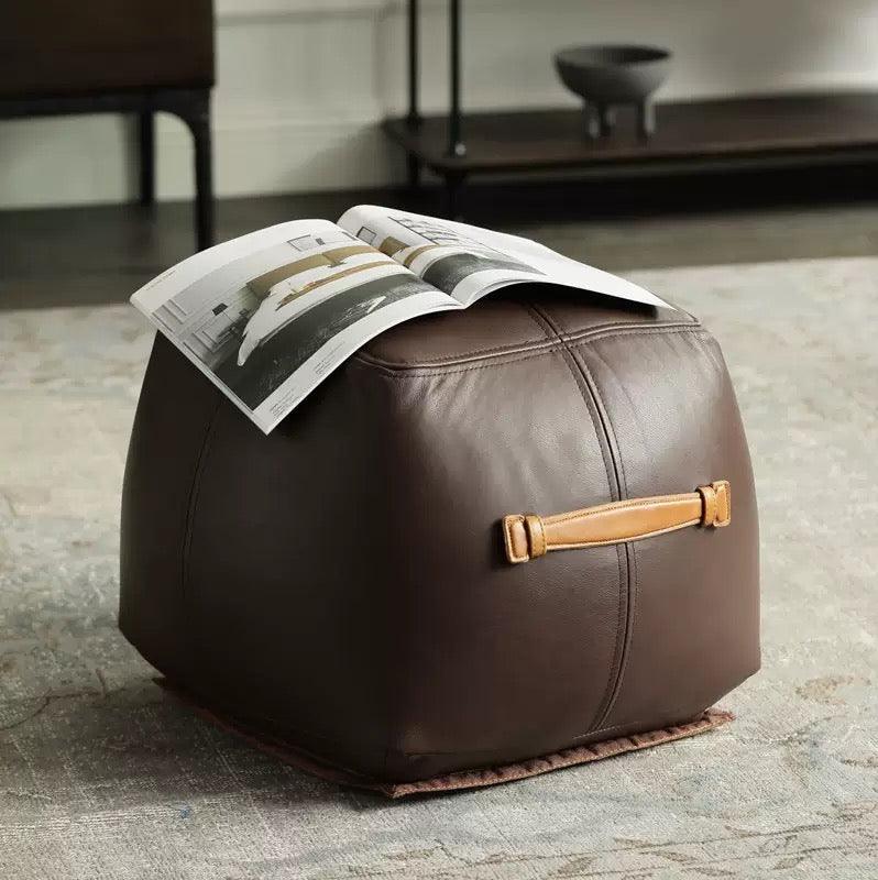 COZONI Amy Ottoman - Leather - COZONI US