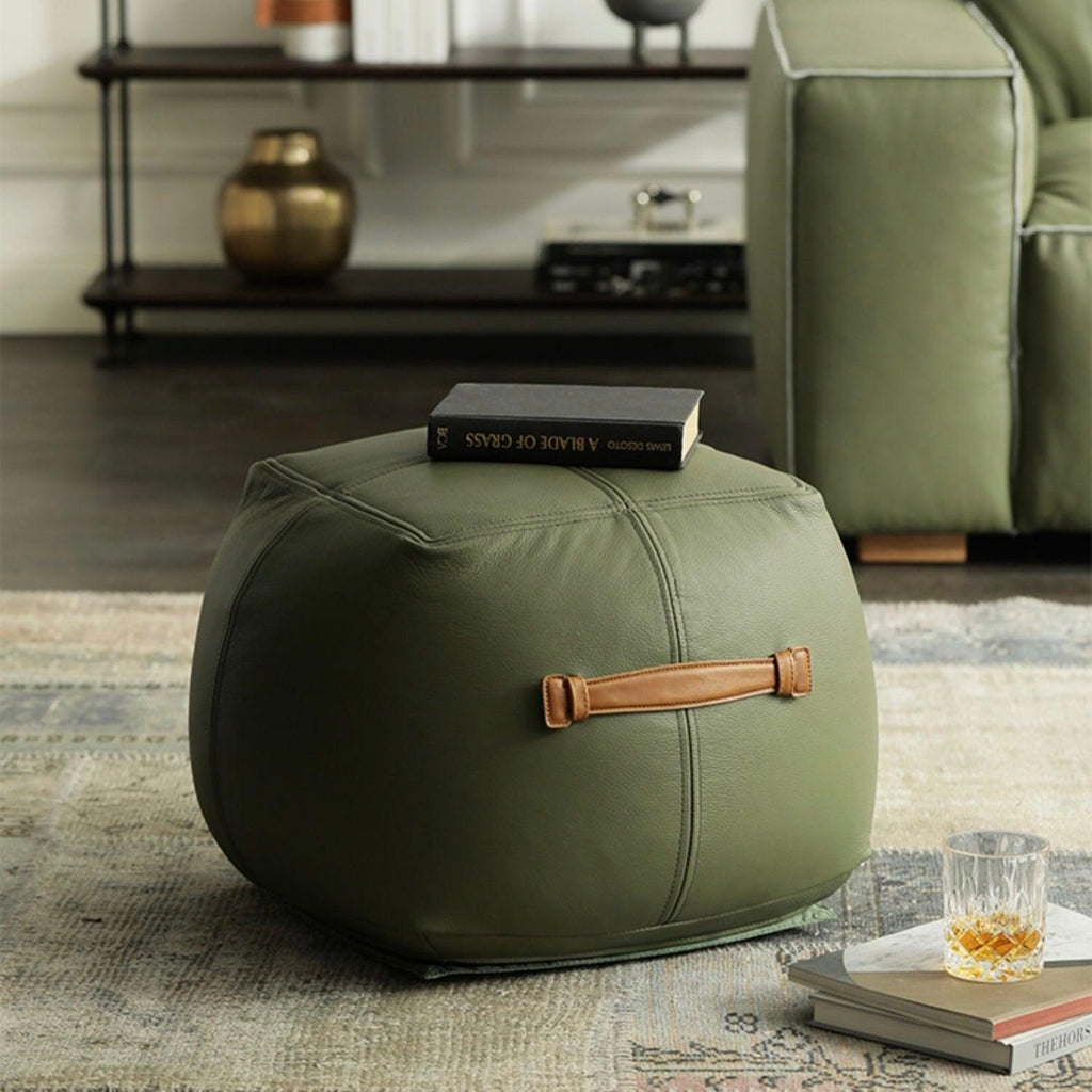 COZONI Amy Ottoman - Leather - COZONI US