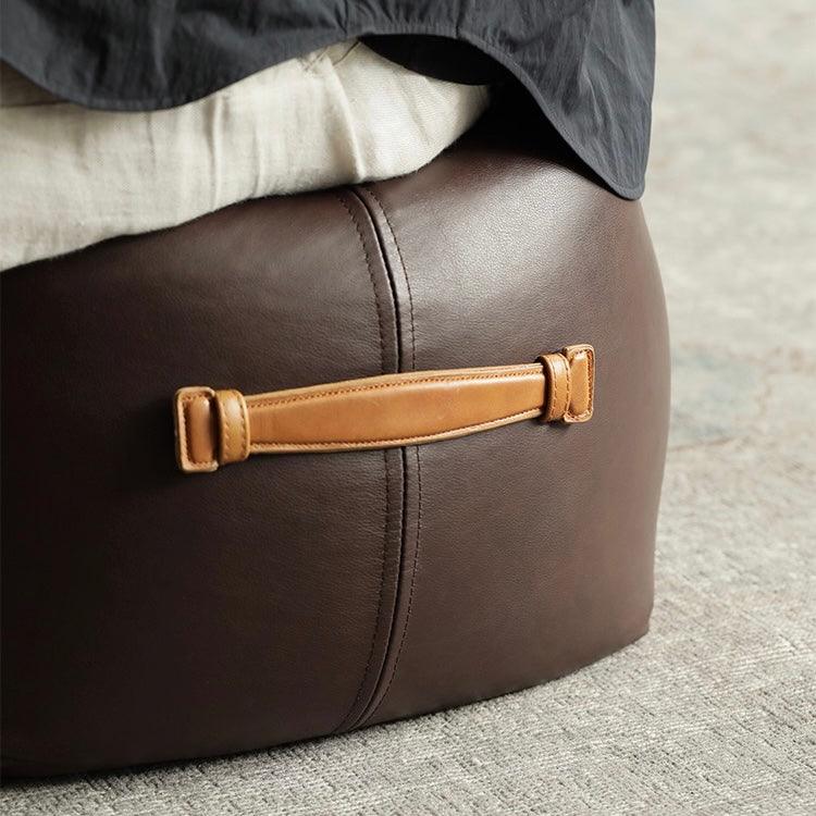 COZONI Amy Ottoman - Leather - COZONI US