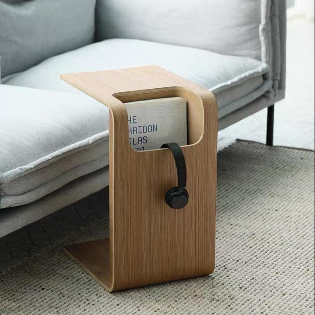 COZONI Frank Side Table with Magazine holder