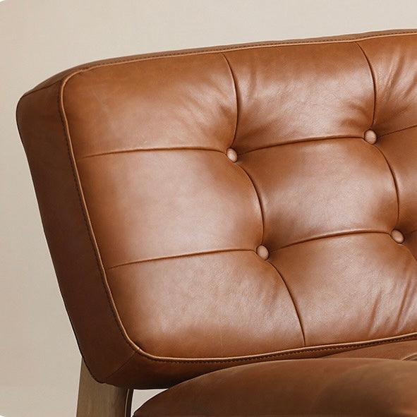 COZONI Ken Lounge Chair - Genuine Leather - COZONI US