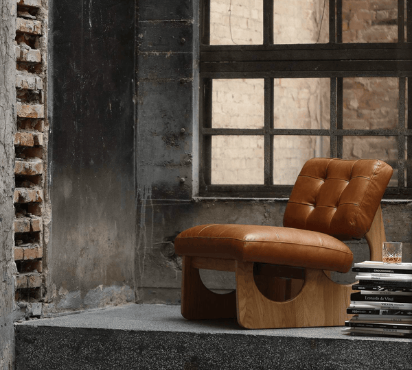 COZONI Ken Lounge Chair - Genuine Leather - COZONI US