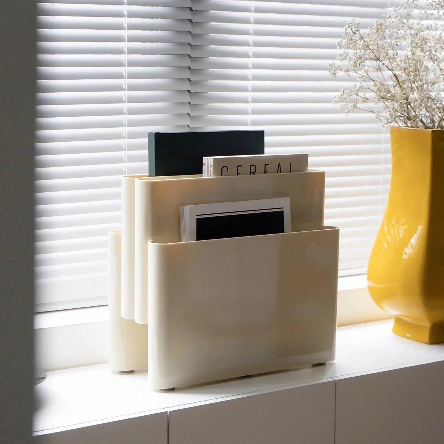 COZONI Magazine Rack | Magazine Holder |Bookshelf Vinyl record