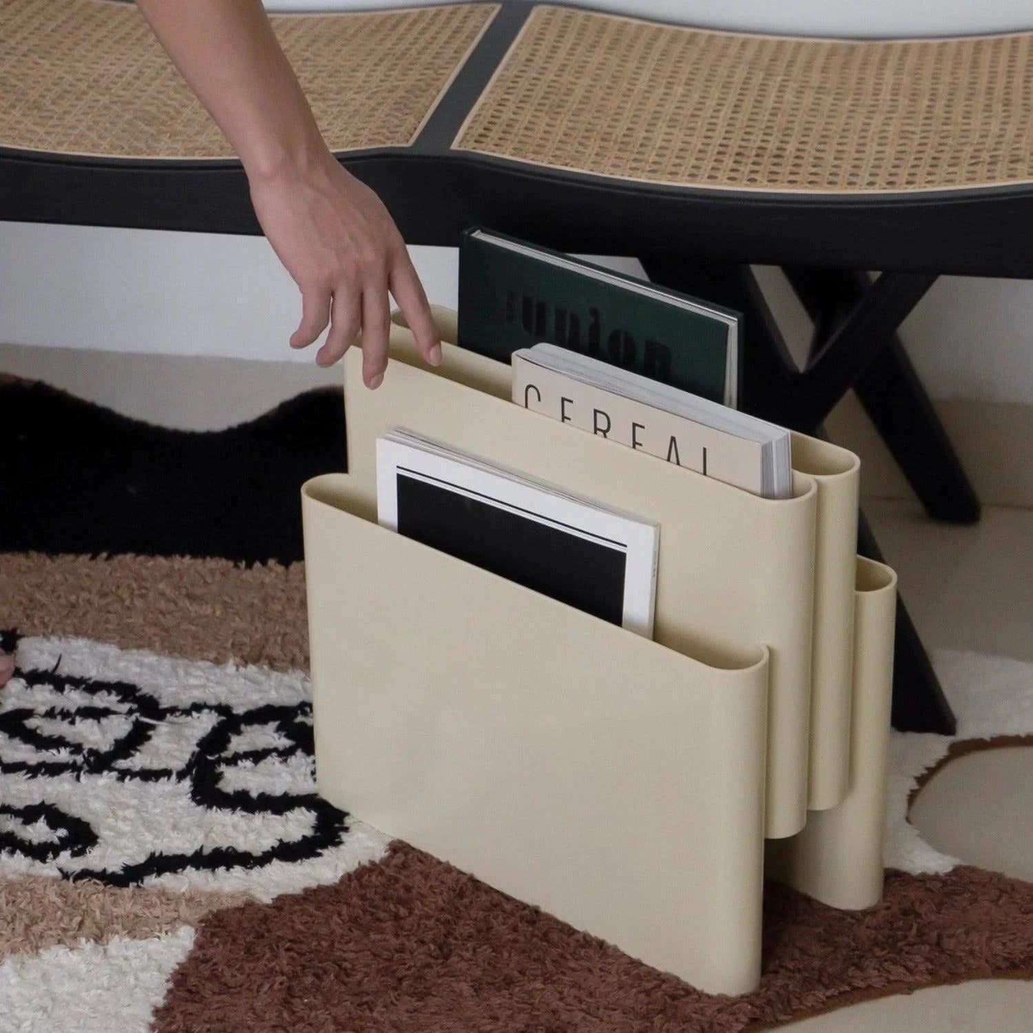 COZONI Magazine Rack | Magazine Holder |Bookshelf Vinyl record