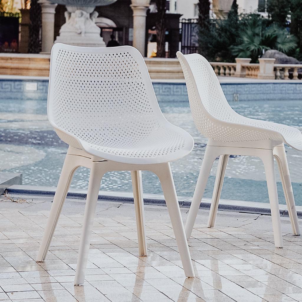 COZONI Mesh Bucket Dining Chair - Set of 4 - COZONI US