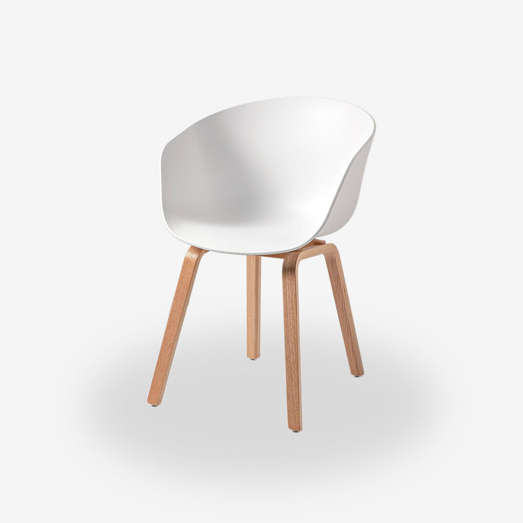 COZONI Nemo Dining Chair with Natural Timber Legs