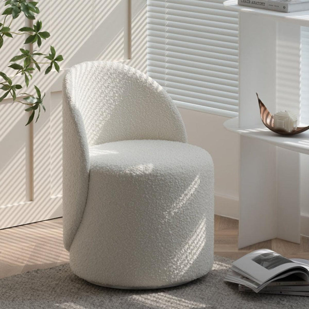 COZONI Stella Boucle Swivel Chair - COZONI US