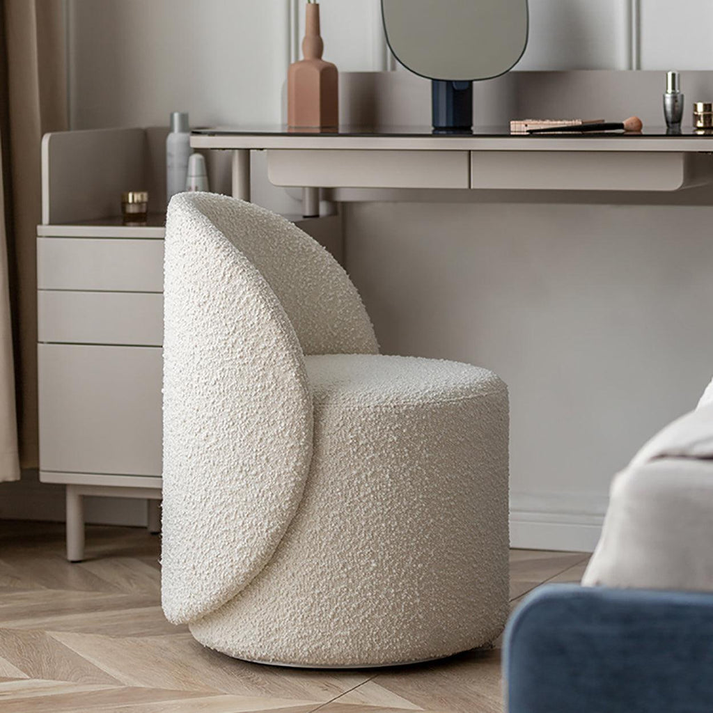 COZONI Stella Boucle Swivel Chair - COZONI US