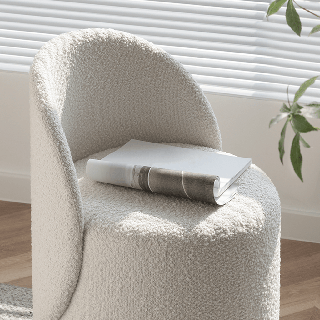 COZONI Stella Boucle Swivel Chair - COZONI US